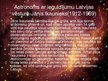 Prezentācija 'Astronomija Latvijā līdz 20.gadsimtam', 6.
