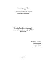 Referāts 'Tirdzniecības darba organizācija apdrošināšanas kompānijā "BTA"', 1.
