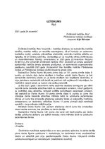 Konspekts 'Uzteikums', 1.