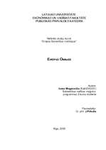 Referāts 'Eiropas ombuds', 1.