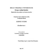 Konspekts 'Konkurence', 1.