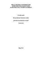 Konspekts 'Komunikācijas situācijas analīze', 1.
