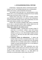 Referāts 'Mūsdienu sociāldemokrātisms Eiropā, tā mērķi un idejas', 4.