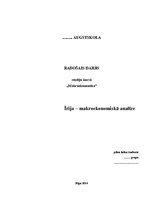 Konspekts 'Īrijas makroekonomiskā analīze', 1.