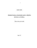 Referāts 'Alkohola lietošanas dominējošo motīvu atšķirības', 1.