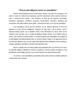 Eseja 'Kravas pārvadājuma norise un uzraudzība', 1.