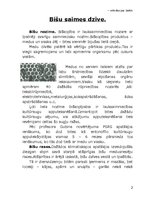 Referāts 'Bišu saimes dzīve', 2.