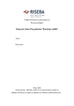 Eseja 'Eseja par Alana Pīza grāmatu "Ķermeņa valoda"', 1.