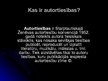 Prezentācija 'Autortiesības un likums', 1.