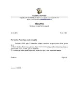 Konspekts 'Rīkojums par amata izmaiņām', 1.