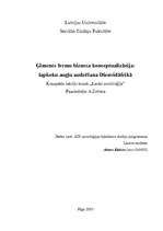 Konspekts 'Ģimenes fermu biznesa konceptualizācija', 1.