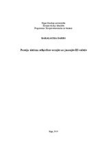 Diplomdarbs 'Pensiju sistēmu atšķirības vecajās un jaunajās Eiropas Savienības valstīs', 1.