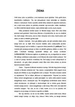 Konspekts 'Ziema', 1.