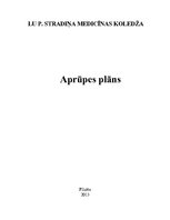 Prakses atskaite 'Aprūpes plāns pacientam ar bronhītu', 1.