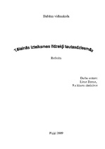 Konspekts 'Tēlainās izteiksmes līdzekļi tautasdziesmās', 1.