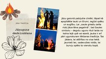Prezentācija 'Latviešu kultūras tradīcijas: Jāņi', 6.