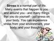 Prezentācija 'Stress', 3.