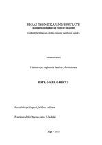 Diplomdarbs 'E-komercija - kolektīvās iepirkšanās portāls', 1.