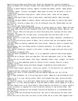 Eseja 'Spanish Cuisine', 1.