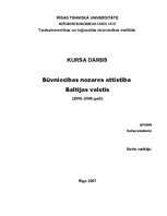 Referāts 'Būvniecības nozares attīstība Baltijas valstīs (2000.-2006.gadi)', 1.