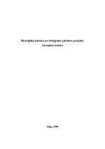 Referāts 'Ekoloģiskā un bioloģiskā pārtika', 1.