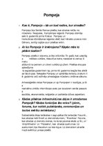 Konspekts 'Pompeja', 1.