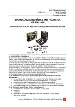 Paraugs 'Darba aizsardzības instrukcija darbam ar rokas pneimatiskajiem instrumentiem', 1.