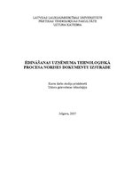 Paraugs 'Ēdināšanas uzņēmuma tehnoloģiskā procesa norises dokumentu izstrāde', 1.