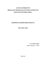 Konspekts 'Teorētisko lasījumu dienasgrāmata pedagoģijā', 1.