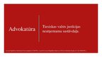 Prezentācija 'Advokatūra', 12.