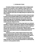 Referāts 'Strategic and operational planning', 2.