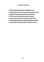 Referāts 'Strategic and operational planning', 11.