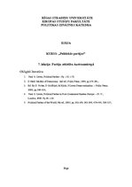 Konspekts 'Partiju attīstība Austrumeiropā', 1.