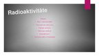 Prezentācija 'Radioaktivitāte', 1.