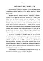 Referāts 'Iekšējie un ārējie normatīvie akti', 6.