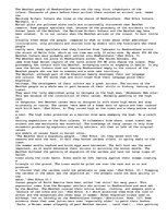 Eseja 'The Aboriginal People of New Foundland', 1.