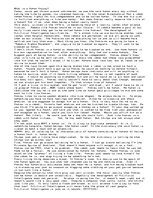 Eseja 'What Is a Human Anyway?', 1.