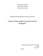 Referāts 'Latvijas minoritāšu politika starptautiskā kontekstā 20.-30.gados', 1.