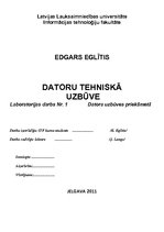 Paraugs 'Datora uzbūve', 1.