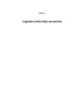 Referāts 'Ligatūru zelta laiks un noriets', 1.