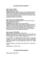 Konspekts 'Spēles', 2.