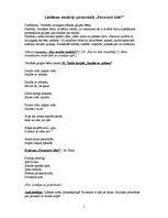 Paraugs 'Svētki pirmsskolā "Pavasaris klāt!"', 1.