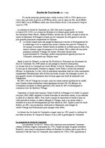 Konspekts 'Duché de Courlande', 1.