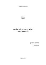 Referāts 'Meža māte', 1.