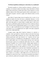 Eseja 'Vai Marksa kapitālisma skaidrojums ir attiecināms arī uz mūsdienām?', 1.