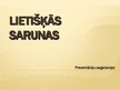 Prezentācija 'Lietišķās sarunas', 1.