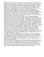 Eseja 'Peace Essay about Martin Luther King, Junior', 1.