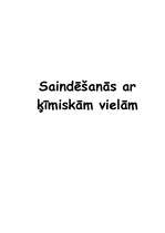 Referāts 'Saindēšanās ar ķīmiskām vielām', 1.