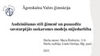 Referāts 'Audzināšanas stili ģimenē un pusaudžu savstarpējās saskarsmes modeļa mijiedarbīb', 30.