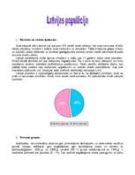 Referāts 'Latvijas iedzīvotāju populācijas statistika', 1.